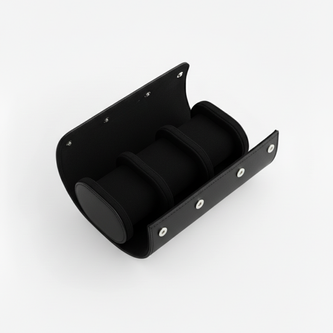 Étui Louis 3 montres en cuir