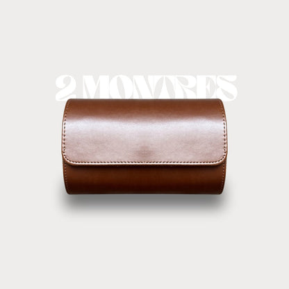 Étui 2 montres en cuir - Rive